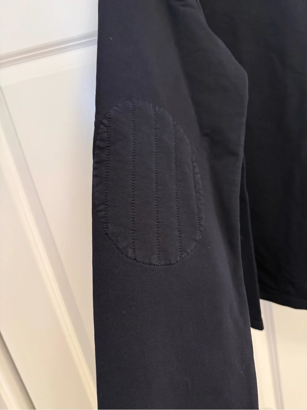 Polo Ralph Lauren Men's Navy Half-Zip Sweater with Chest Zip Pocket
